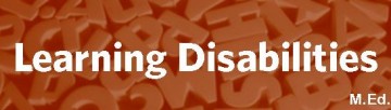 SPED M.Ed. – Learning Disabilities