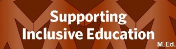 SPED M.Ed. – Supporting Inclusive Education