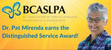 Congratulations, Pat Mirenda!