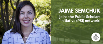 SCPS Doctoral Student Joins the Public Scholars Initiative (2016/17)