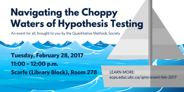 QMS Event: Navigating the Choppy Waters of Hypothesis Testing
