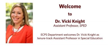 Welcome to Dr. Vicki Knight!
