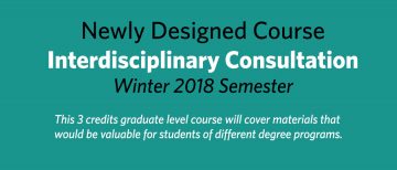 Interdisciplinary Consultation New Course