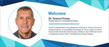 Welcome Dr. Terence Tracey