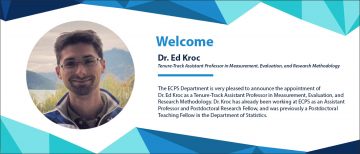 Welcome Dr. Ed Kroc