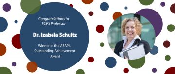 Congratulations to Dr. Izabela Schultz!