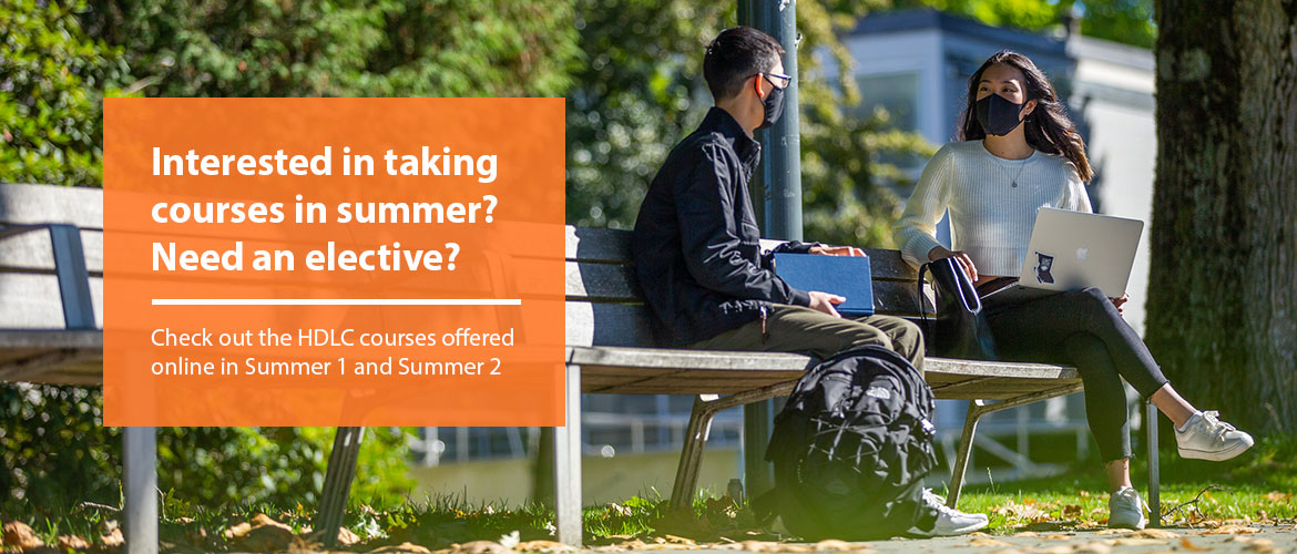 HDLC courses offered online in Summer 1 and Summer 2 Department of