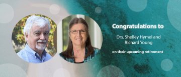 Congratulations to Drs. Hymel and Young on their upcoming retirement