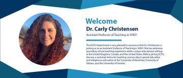Welcome Dr. Carly Christensen