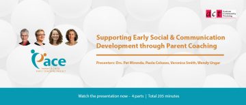 Supporting Early Social & Communication Development through Parent Coaching
