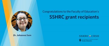Congratulations to Dr. Johanna Sam