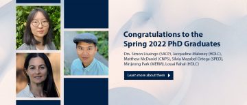Meet ECPS Spring 2022 PhD Graduates