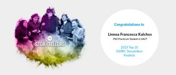 Congrats to Linnea Francesca Kalchos