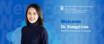 Welcome Dr. Xiangyi Liao